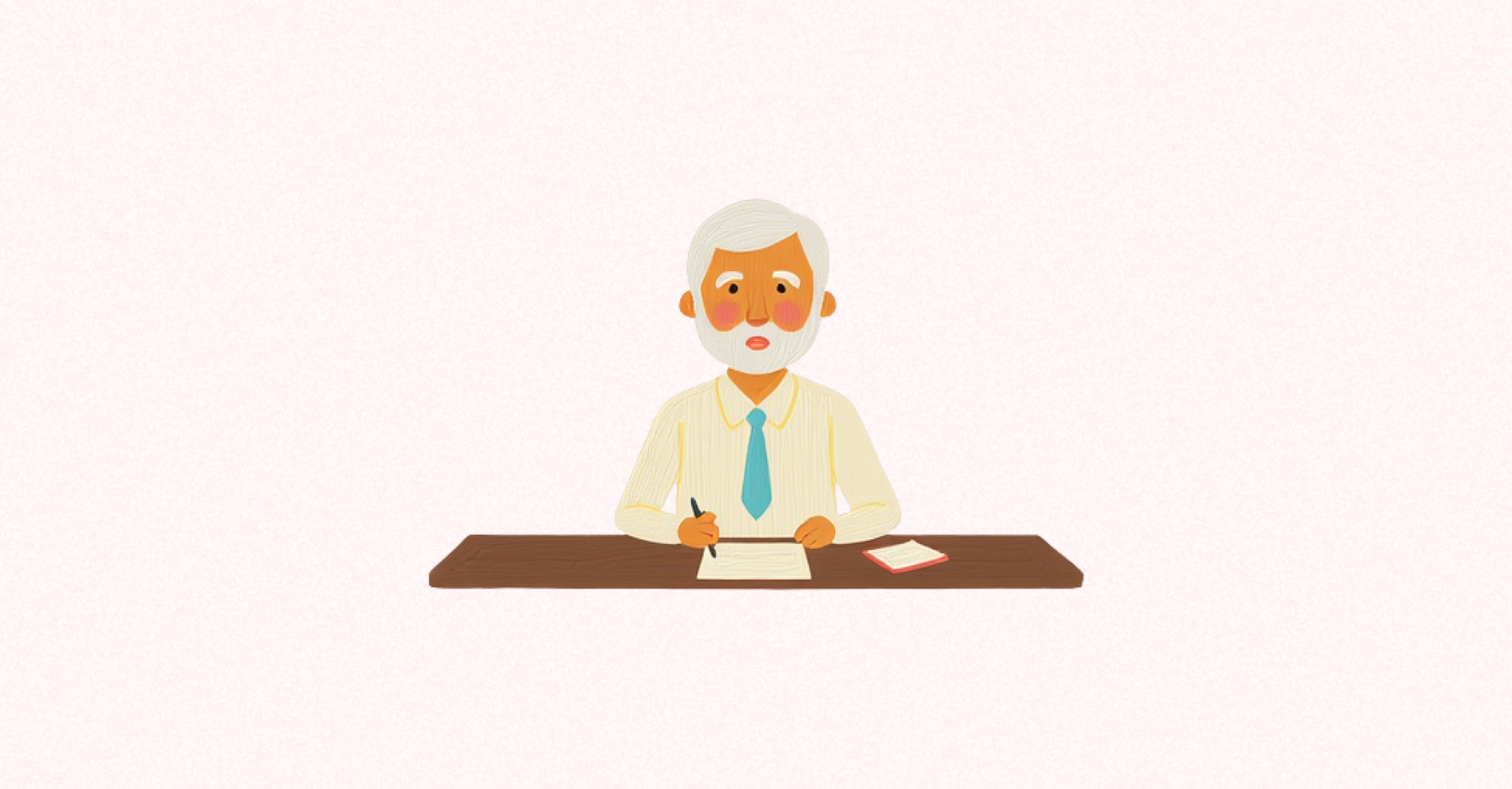 Літня людина зосереджено сидить за столом і підписує юридичний документ поруч із печаткою нотаріуса, візуалізуючи, як оформити заповіт спокійно та без зайвої бюрократії.