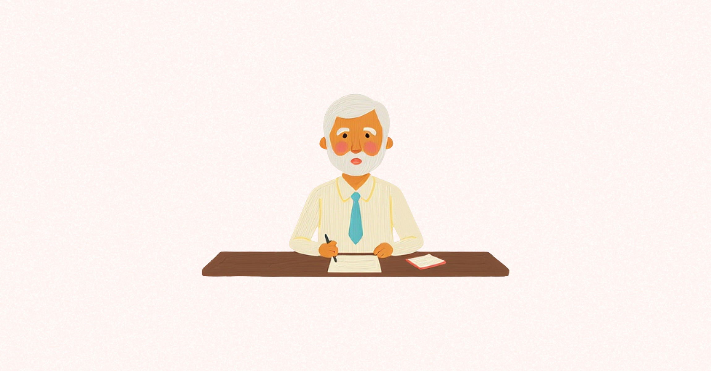 Літня людина зосереджено сидить за столом і підписує юридичний документ поруч із печаткою нотаріуса, візуалізуючи, як оформити заповіт спокійно та без зайвої бюрократії.